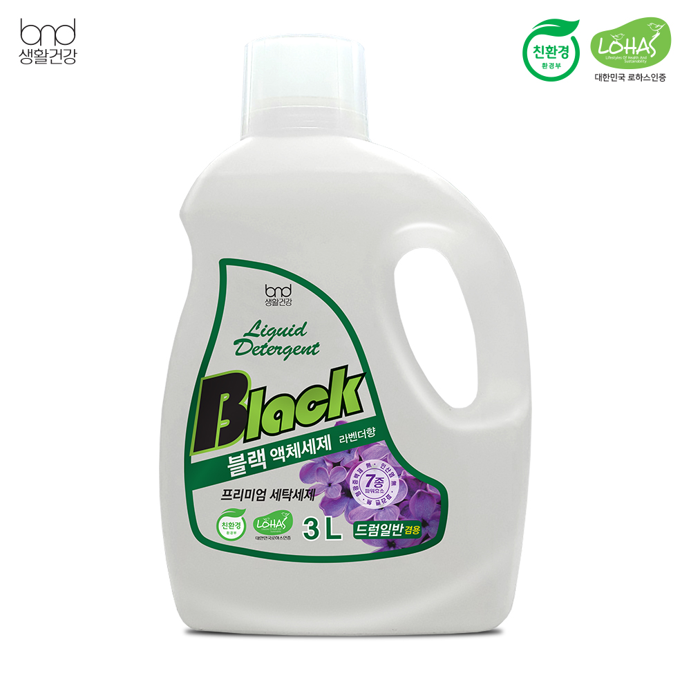 [税制革命] Liquid Detergent Black 3L